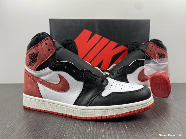 1 Retro Air Red 555088-112 Jordan Track High 0814